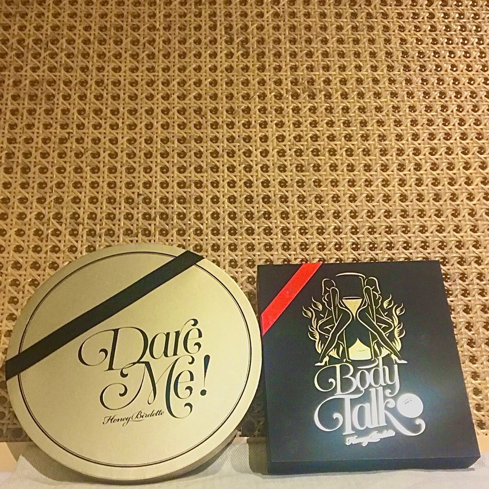 Dare Me and Body Talk Card Games by Honey Birdette